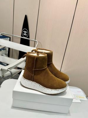 wholesale quality chloe boots brown